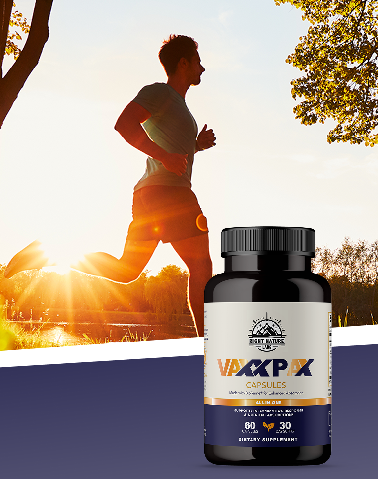 VaxxPax Healthy Jogger with Sunrise