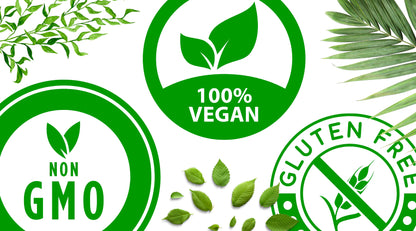 VaxxPax supplement is non-GMO, gluten-free, and 100% vegan